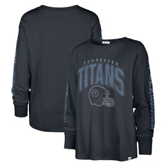 Tennessee Titans 47 brand '47 Women's Tom Cat Lightweight Long Sleeve T-Shirt