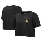 Philadelphia 76ers Pro Standard Women's Holiday Glam Boxy T-Shirt New
