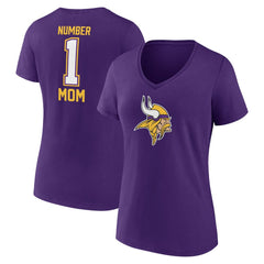Minnesota Vikings Fanatics Women's Mother's Day V-Neck T-Shirt