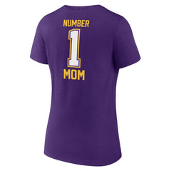 Minnesota Vikings Fanatics Women's Mother's Day V-Neck T-Shirt