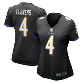Baltimore Ravens Nike Zay Flowers Women's Alternate Game Jersey