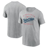 Minnesota Twins Nike Home Team Athletic Arch T-Shirt | MLB Discount