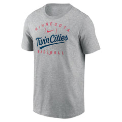 Minnesota Twins Nike Home Team Athletic Arch T-Shirt | MLB Discount