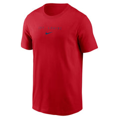 St. Louis Cardinals Nike Large Logo Back Stack T-Shirt | MLB Outlet