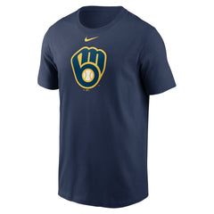 Milwaukee Brewers Nike Fuse Large Logo T-Shirt | MLB Shop