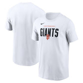 San Francisco Giants Nike Home Team Bracket Stack T-Shirt | MLB Online