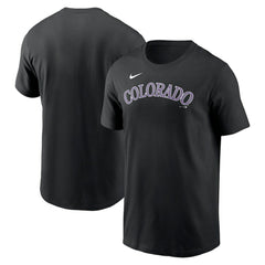 Colorado Rockies Nike Fuse Wordmark T-Shirt | MLB Outlet