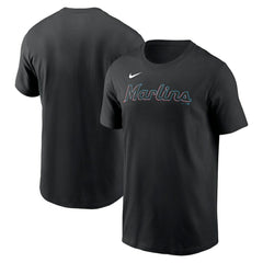 Miami Marlins Nike Fuse Wordmark T-Shirt | MLB New
