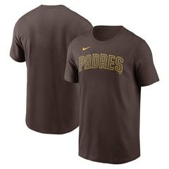 San Diego Padres Nike Fuse Wordmark T-Shirt | MLB Outlet