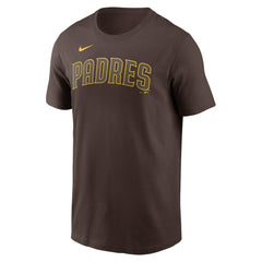 San Diego Padres Nike Fuse Wordmark T-Shirt | MLB Outlet