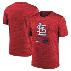 St. Louis Cardinals Nike Large Logo Velocity T-Shirt | MLB Online
