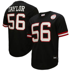 New York Giants Mitchell & Ness Lawrence Taylor Big & Tall Mesh Player Name & Number Top