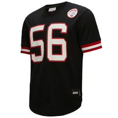 New York Giants Mitchell & Ness Lawrence Taylor Big & Tall Mesh Player Name & Number Top