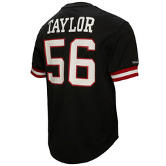 New York Giants Mitchell & Ness Lawrence Taylor Big & Tall Mesh Player Name & Number Top
