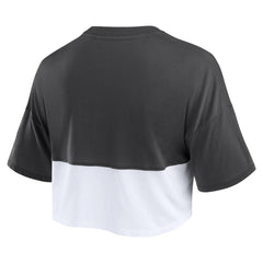 San Francisco Giants Fanatics Women's Color Split Boxy Cropped T-Shirt | MLB Discount