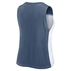 Cleveland Guardians Fanatics Women's Color-Block Tank Top | MLB Shop