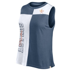 Houston Astros Fanatics Women's Color-Block Tank Top | MLB On Sale
