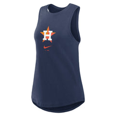 Houston Astros Nike Women's Legacy Icon High Neck Dri-FIT Tank Top | MLB New
