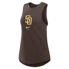 San Diego Padres Nike Women's Legacy Icon High Neck Dri-FIT Tank Top | MLB For sale