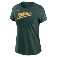 Athletics Nike Women's Wordmark T-Shirt | MLB Shop