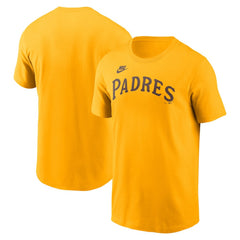 San Diego Padres Nike Cooperstown Collection Wordmark T-Shirt | MLB For sale