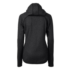 Philadelphia Eagles Cutter & Buck Women's Gridiron Classics Logo Mainsail Sweater-Knit Full-Zip Hoodie
