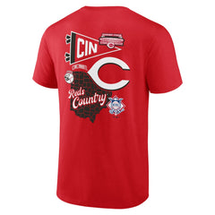 Cincinnati Reds Fanatics Split Zone T-Shirt | MLB US