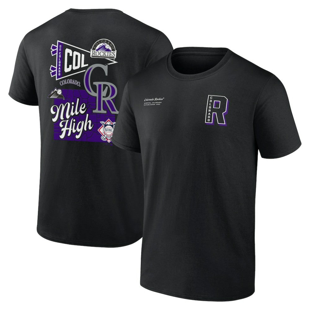 Colorado Rockies Fanatics Split Zone T-Shirt | MLB Near me