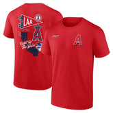 Los Angeles Angels Fanatics Split Zone T-Shirt | MLB New