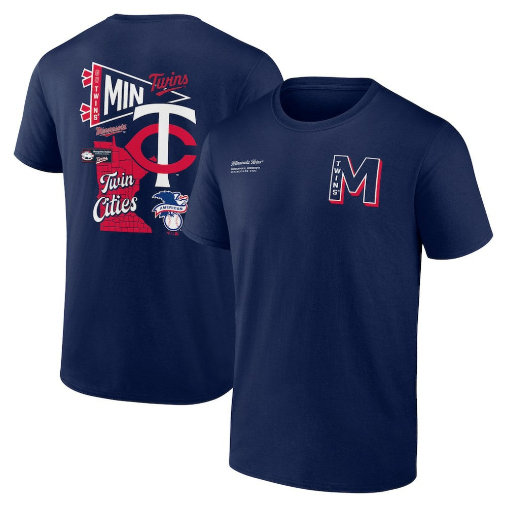 Minnesota Twins Fanatics Split Zone T-Shirt | MLB Online