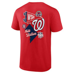 Washington Nationals Fanatics Split Zone T-Shirt | MLB New