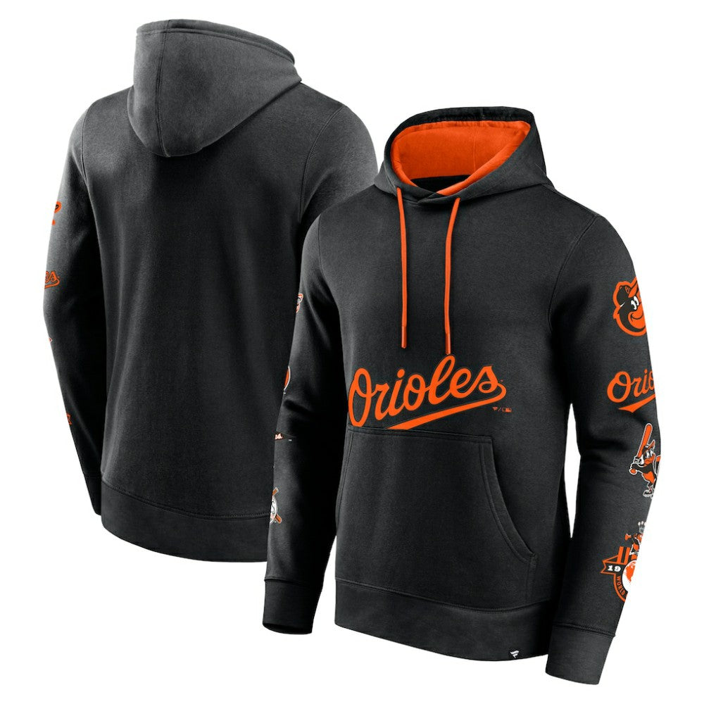 Baltimore Orioles Fanatics Wild Winner Pullover Hoodie | MLB Outlet