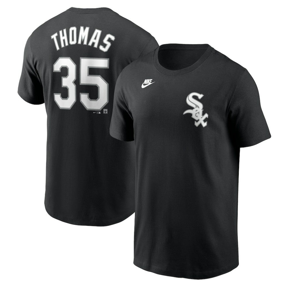Frank Thomas Chicago White Sox Nike Cooperstown Collection Fuse Name & Number T-Shirt | MLB New