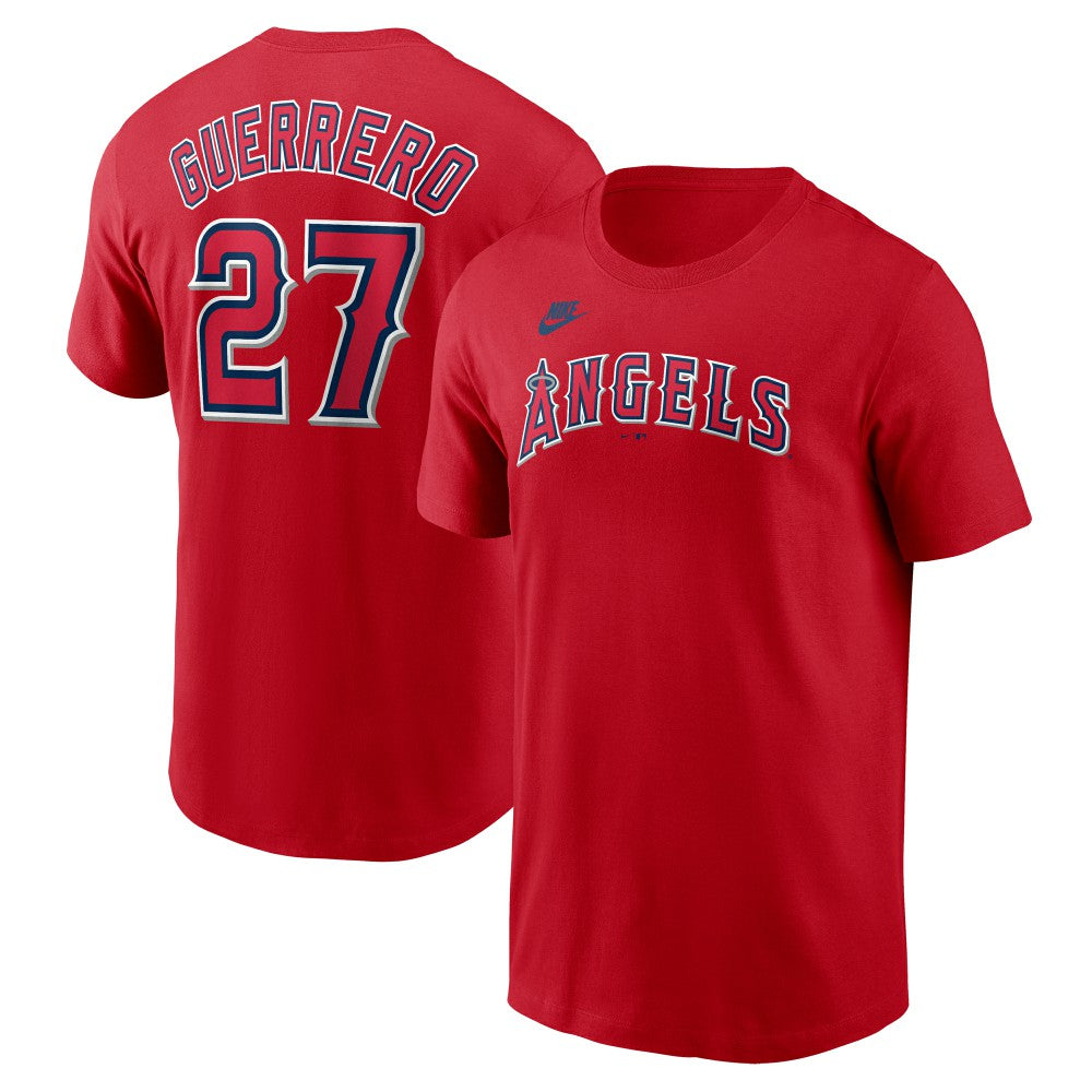 Vladimir Guerrero Los Angeles Angels Nike Fuse Name & Number T-Shirt | MLB US