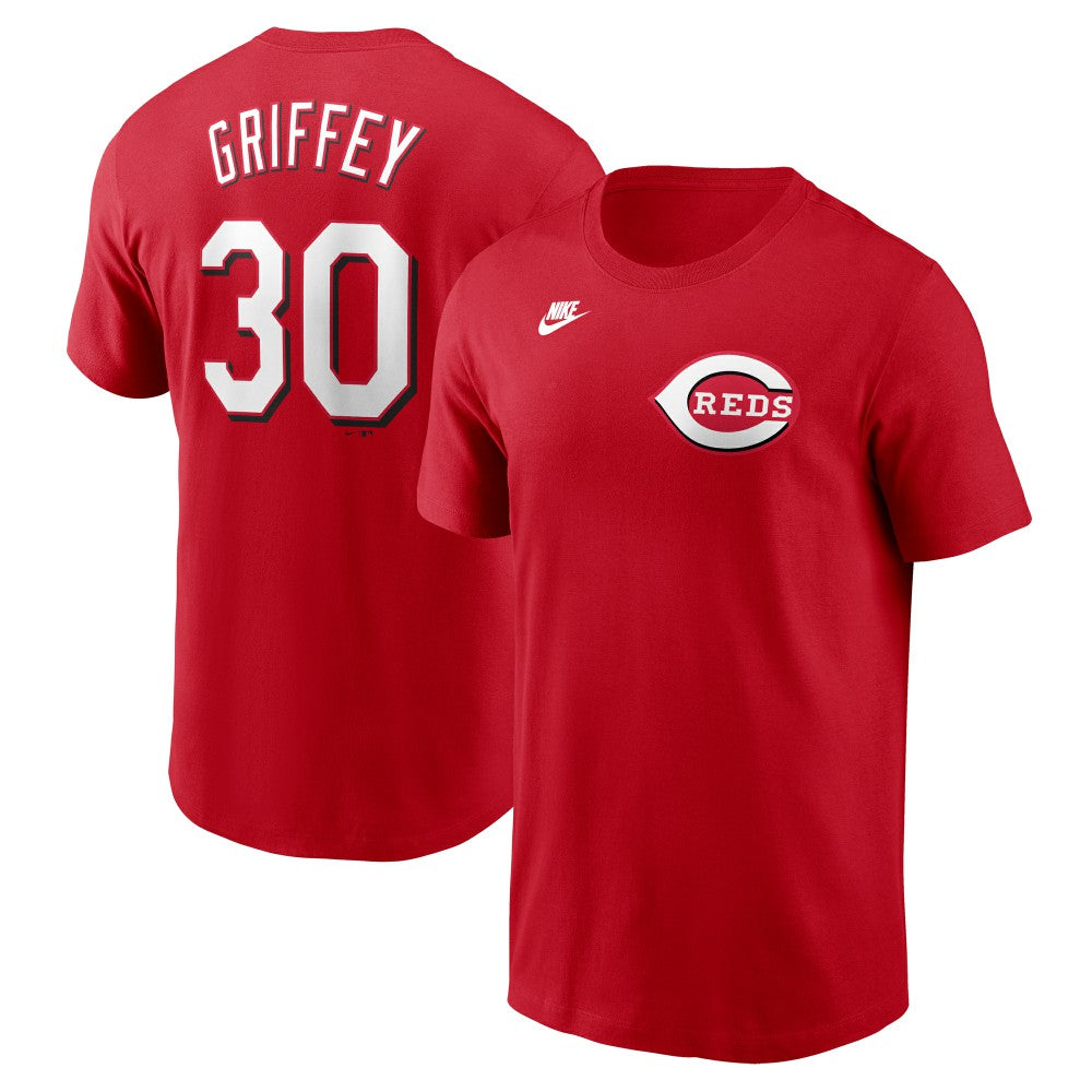 Ken Griffey Jr. Cincinnati Reds Nike Fuse Name & Number T-Shirt | MLB Shop