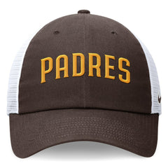 San Diego Padres Nike Wordmark Adjustable Trucker Hat | MLB On Sale