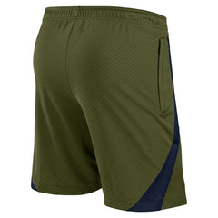 Paris Saint-Germain Jordan Brand Youth 2023/24 Fourth Strike Shorts Olive - Jordan