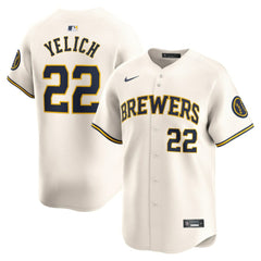 Christian Yelich Milwaukee Brewers Nike Home Limited Player Jersey | MLB Discount