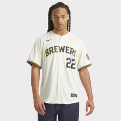 Christian Yelich Milwaukee Brewers Nike Home Limited Player Jersey | MLB Discount