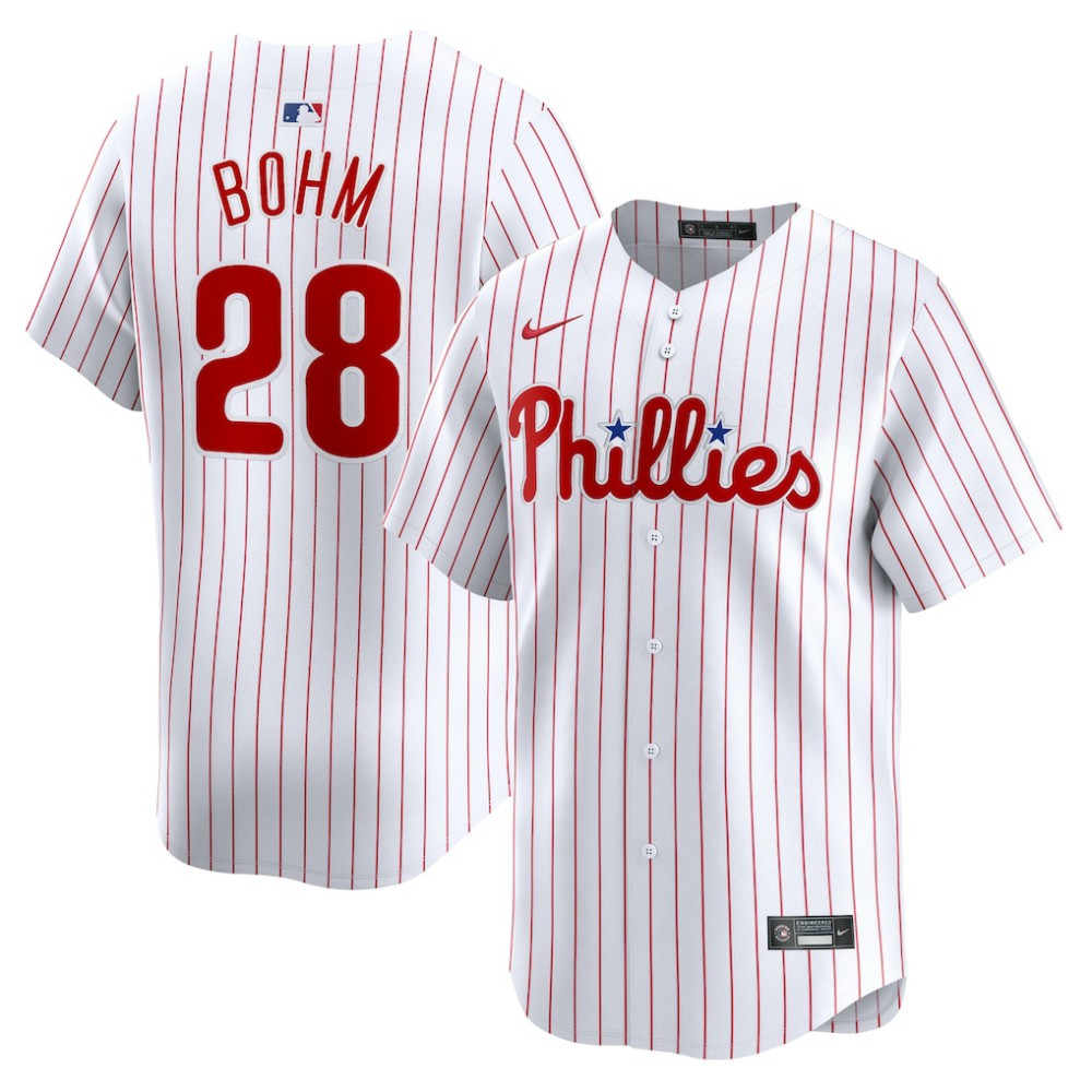 Alec Bohm Philadelphia Phillies Nike Home Limited Player Jersey | MLB Sale