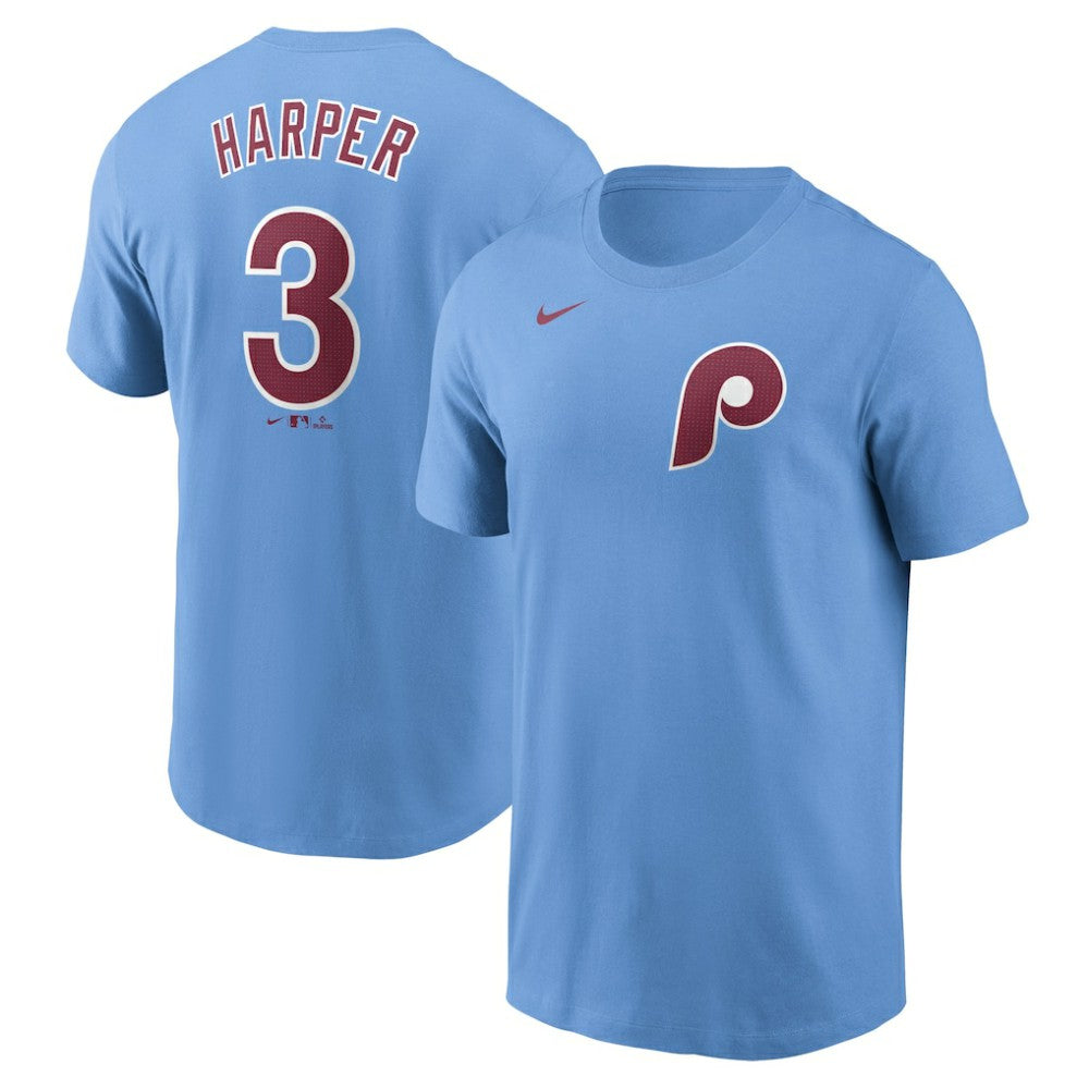 Bryce Harper Philadelphia Phillies Nike Fuse Name & Number T-Shirt | MLB US