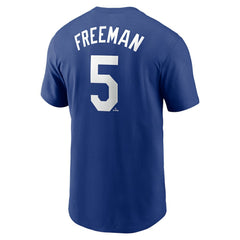 Freddie Freeman Los Angeles Dodgers Nike Fuse Name & Number T-Shirt | MLB Near me