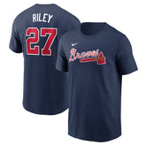 Austin Riley Atlanta Braves Nike Fuse Name & Number T-Shirt | MLB For sale