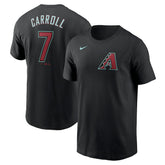 Corbin Carroll Arizona Diamondbacks Nike Fuse Name & Number T-Shirt | MLB For sale