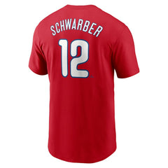 Kyle Schwarber Philadelphia Phillies Nike Fuse Name & Number T-Shirt | MLB Discount