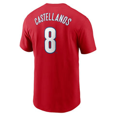 Nick Castellanos Philadelphia Phillies Nike Fuse Name & Number T-Shirt | MLB On Sale