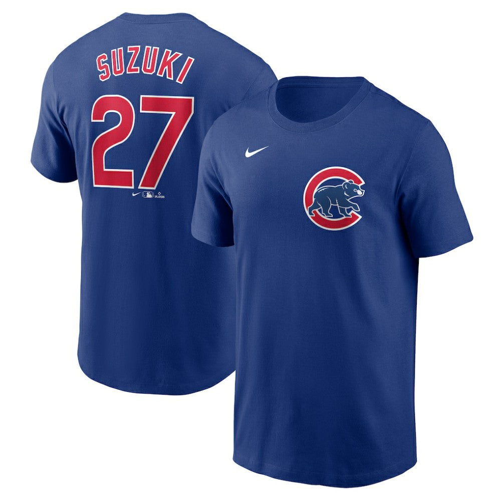Seiya Suzuki Chicago Cubs Nike Fuse Name & Number T-Shirt | MLB Near me
