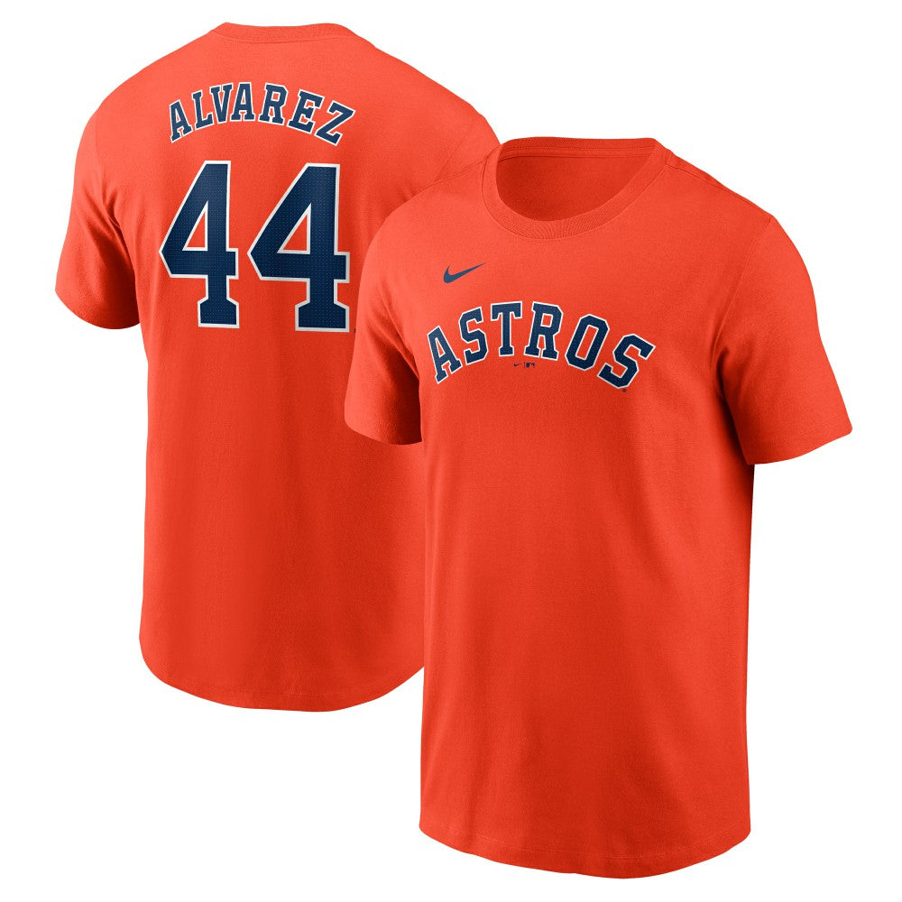 Yordan Alvarez Houston Astros Nike Fuse Name & Number T-Shirt | MLB On Sale