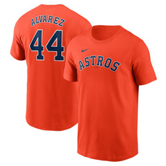 Yordan Alvarez Houston Astros Nike Fuse Name & Number T-Shirt | MLB On Sale