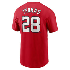 Lane Thomas Washington Nationals Nike Fuse Name & Number T-Shirt | MLB Outlet